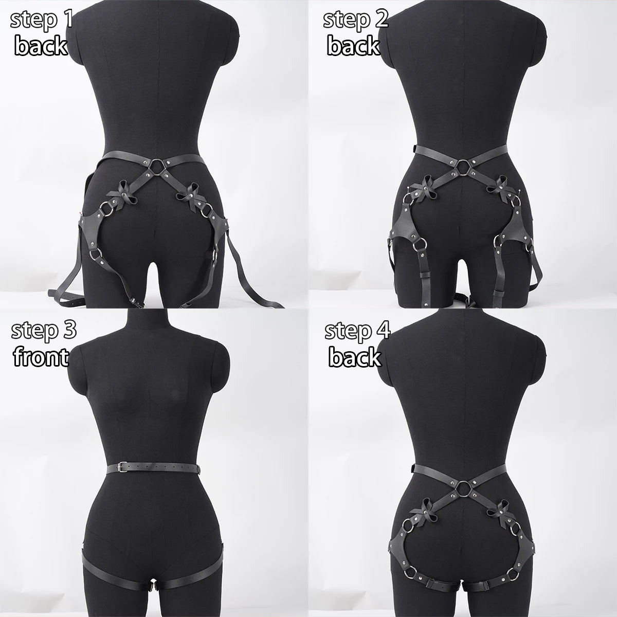 Leg Harness Thigh Garter Gothic