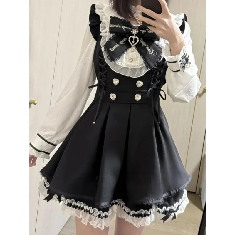 Japanese Style Lolita 2 Piece Set Y2k