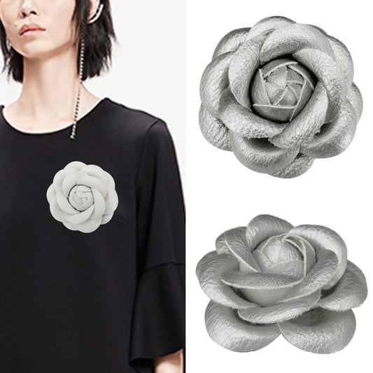 Luxury Brooches for Women Scarves Buckle Pin Flower