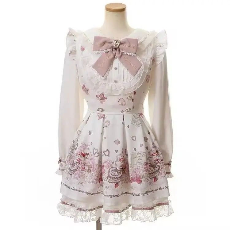 Japanese Style Lolita 2 Piece Set Y2k