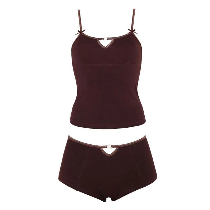 Fairy Coquette Pajamas Sexy 2 Piece Set