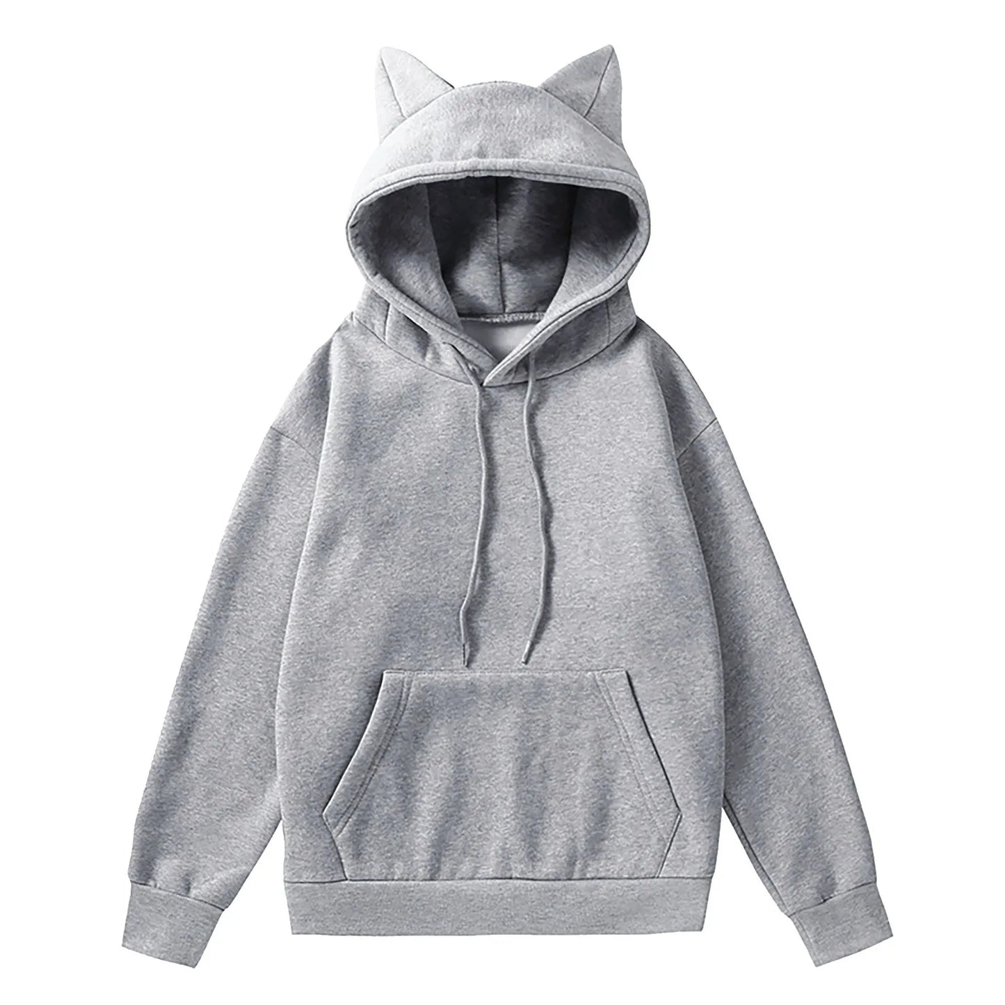 Cute Girls Cat Ears Hoodie