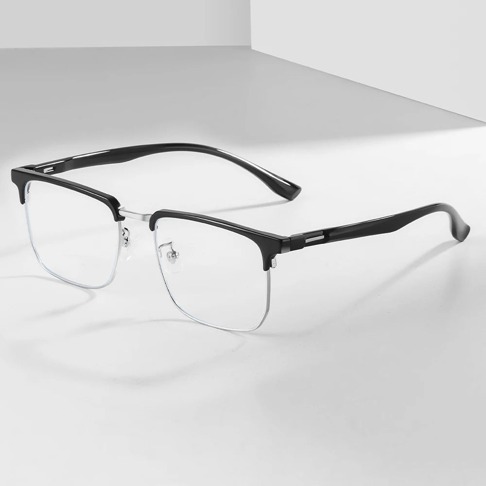 Gmei Optical Retro Alloy TR90 Men Glasses