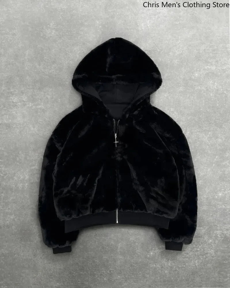 Harajuku Loose Zipper Hoodie