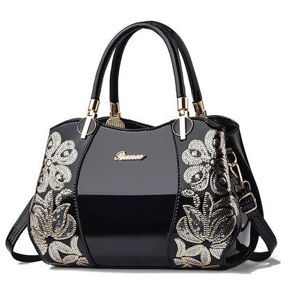 Leather Shiny Womens Bag