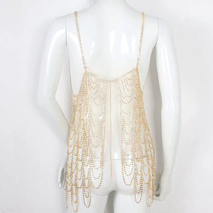 Luxurious Tassel Pendant Exaggerated Style