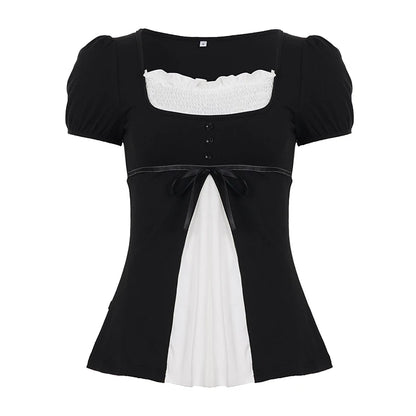 Y2K Blouse Sweet Coquette