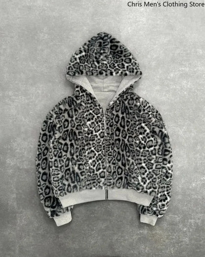 Harajuku Loose Zipper Hoodie