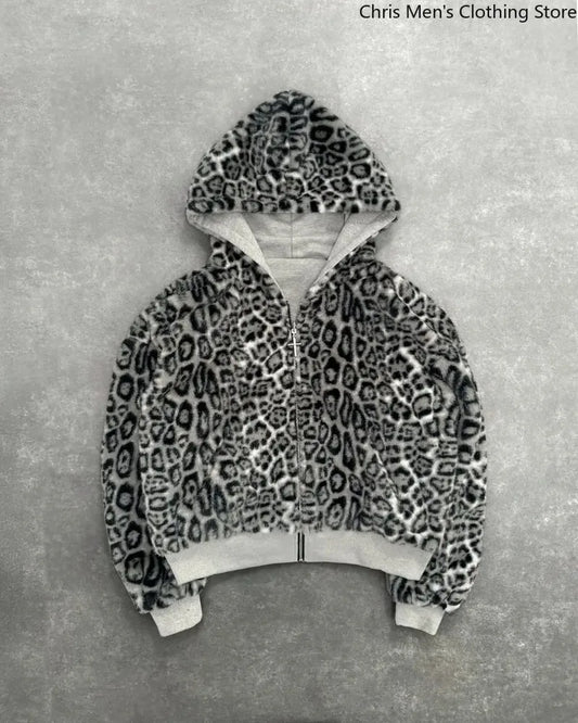Harajuku Loose Zipper Hoodie