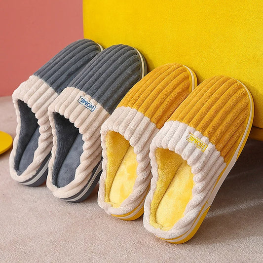 Shevalues Women's Fuzzy House Slippers