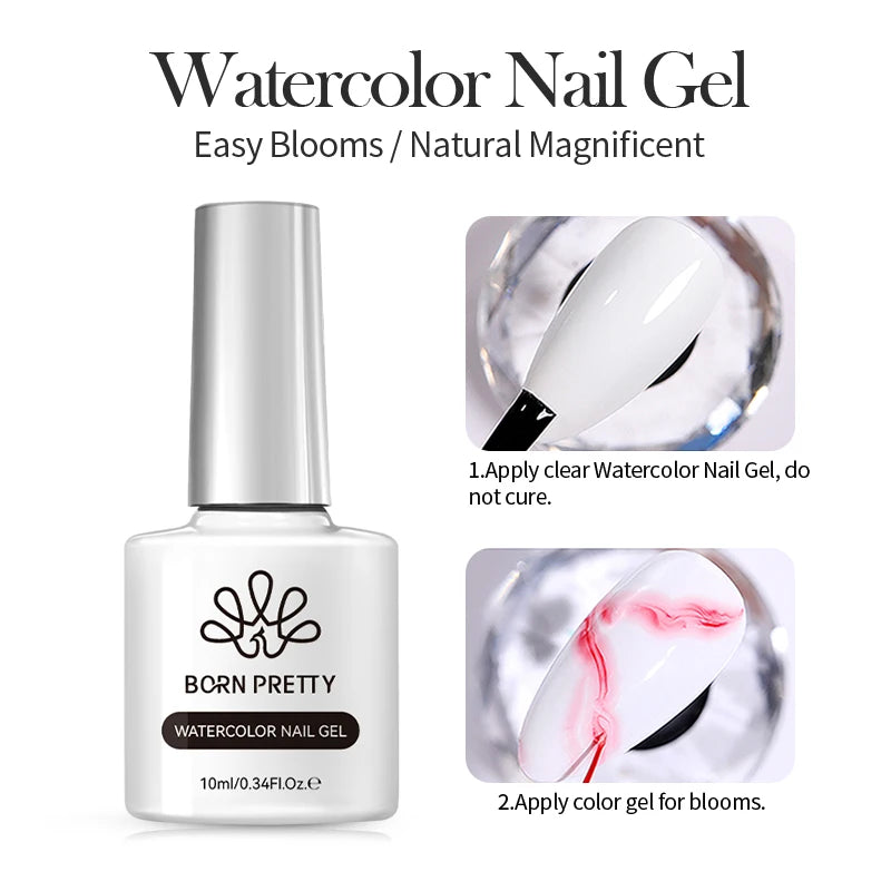 BORN PRETTY 10ml Pink Glass Cat Magnetic Gel