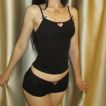 Fairy Coquette Pajamas Sexy 2 Piece Set