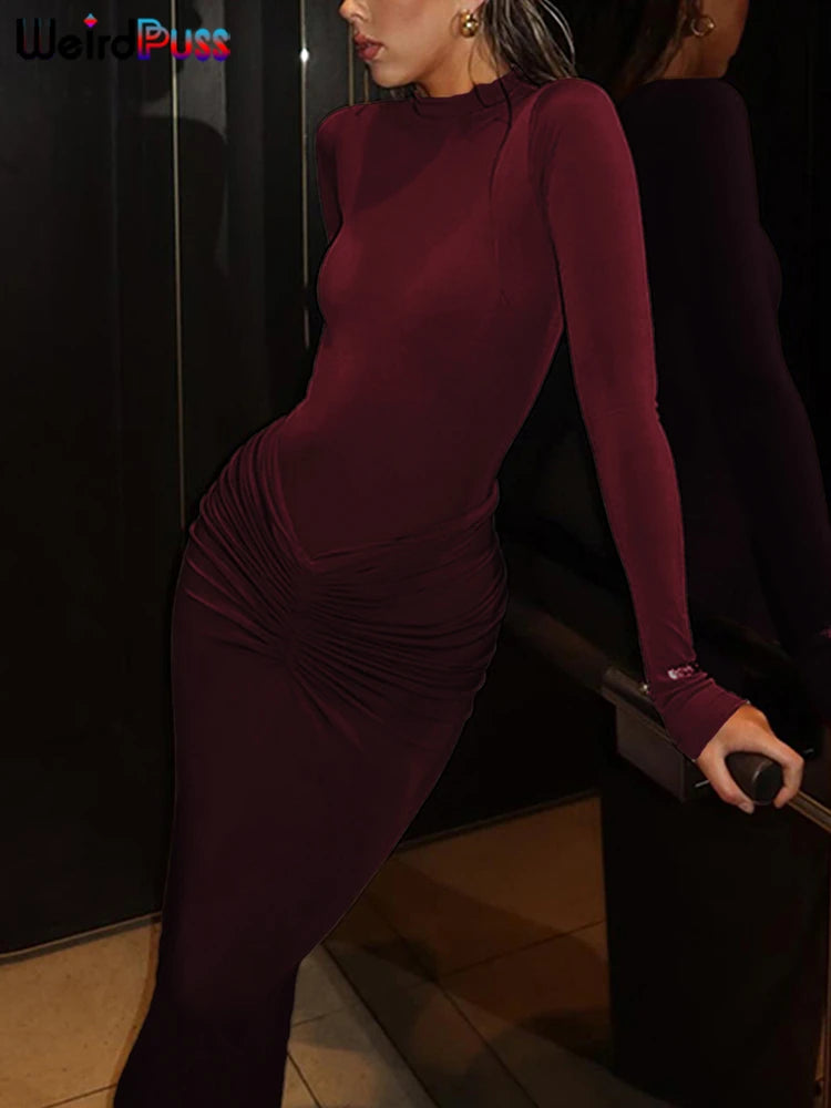 Hipster Ruched Dress