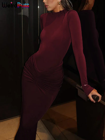Hipster Ruched Dress