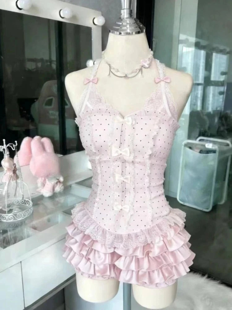 Japanese Style Lolita 2 Piece Set Y2k