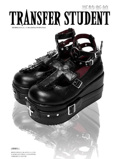 Gothic Bride Lolita Shoes