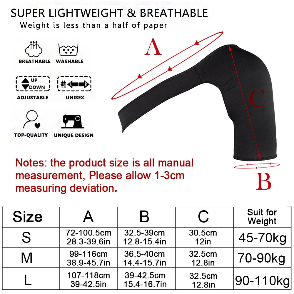 Breathable Neoprene Shoulder Support