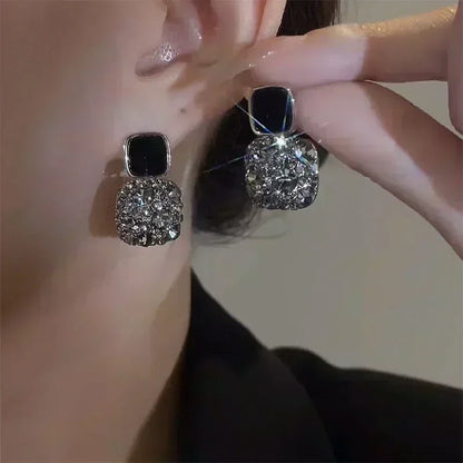 Teardrop Opal Zircon Butterfly Earrings