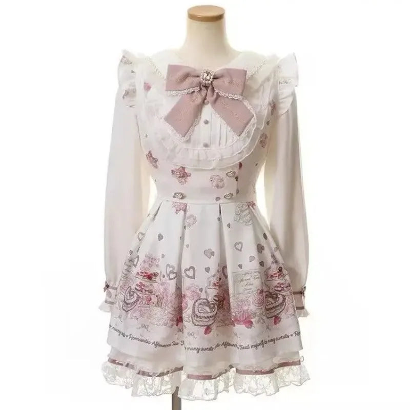 Japanese Style Lolita 2 Piece Set Y2k