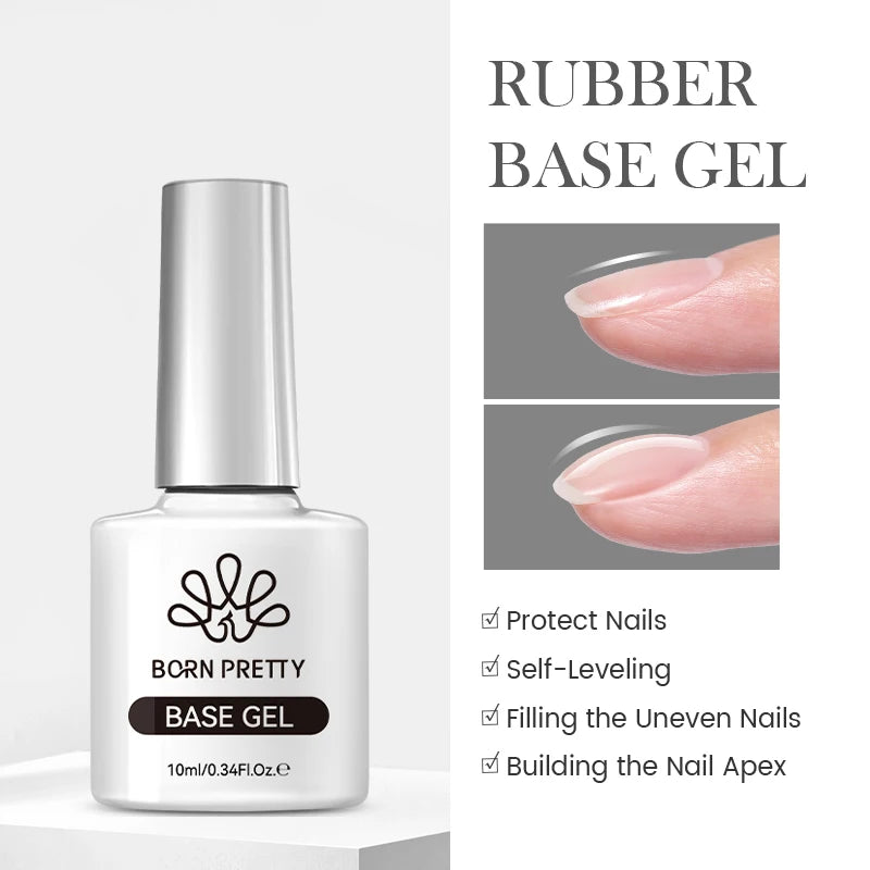 BORN PRETTY 10ml Pink Glass Cat Magnetic Gel