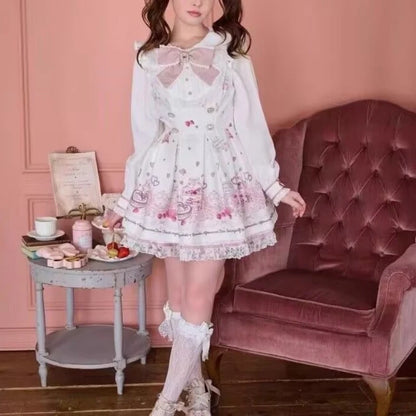 Japanese Style Lolita 2 Piece Set Y2k