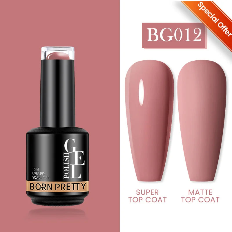 BORN PRETTY 10ml Pink Glass Cat Magnetic Gel
