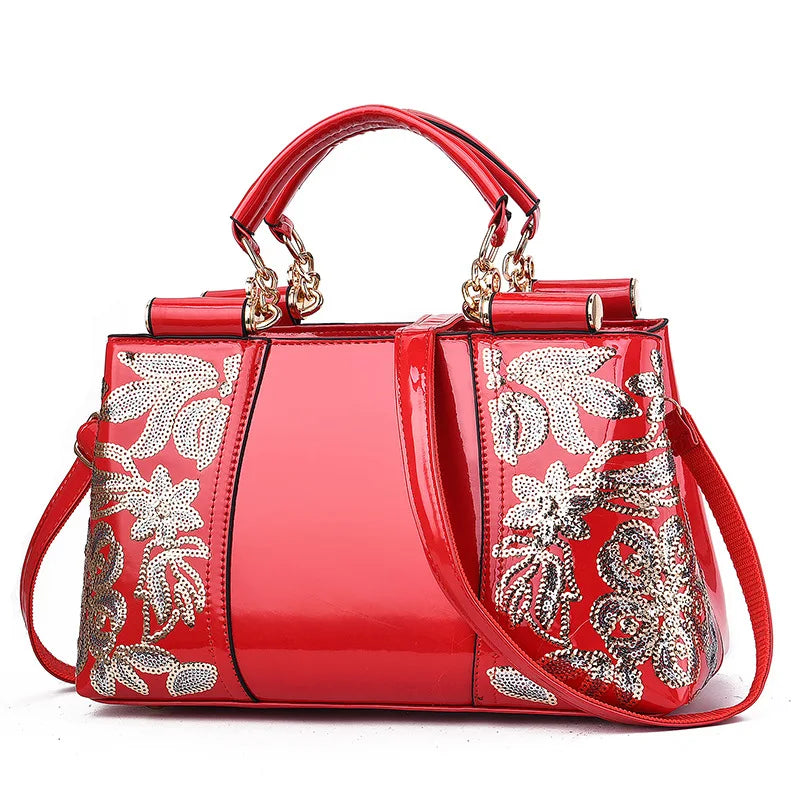 Leather Shiny Womens Bag