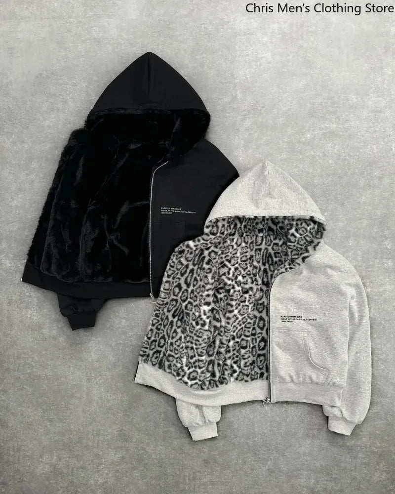 Harajuku Loose Zipper Hoodie