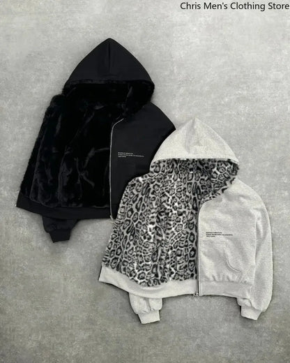 Harajuku Loose Zipper Hoodie