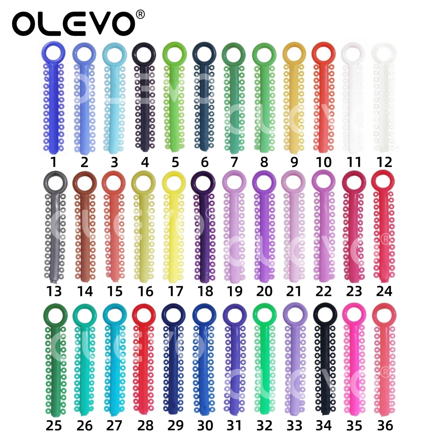 Dental Orthodontic Ligature Ties