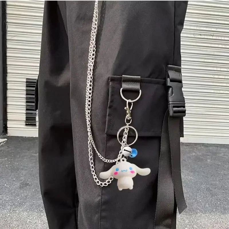 Women's Harajuku Cargo Pants 2 Piece Sets