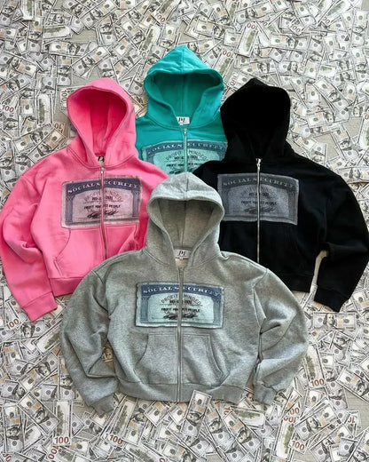 Y2K Retro Autumn Hoodies