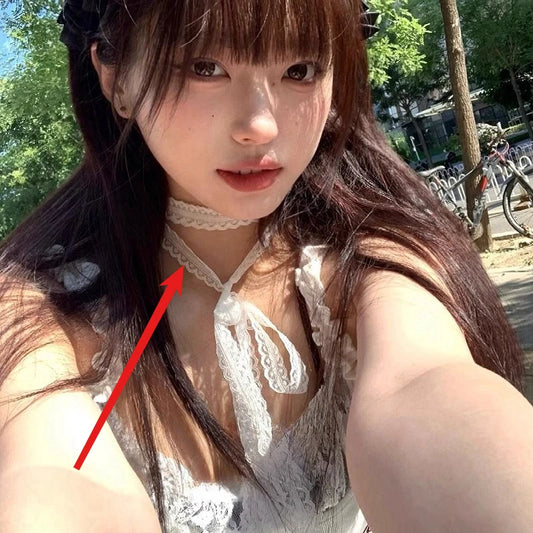 Y2k Bowknot Choker Necklaces