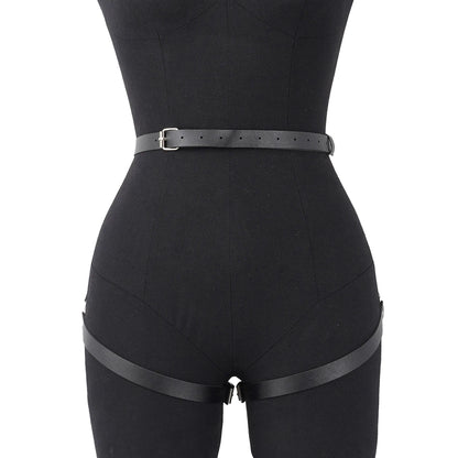 Leg Harness Thigh Garter Gothic