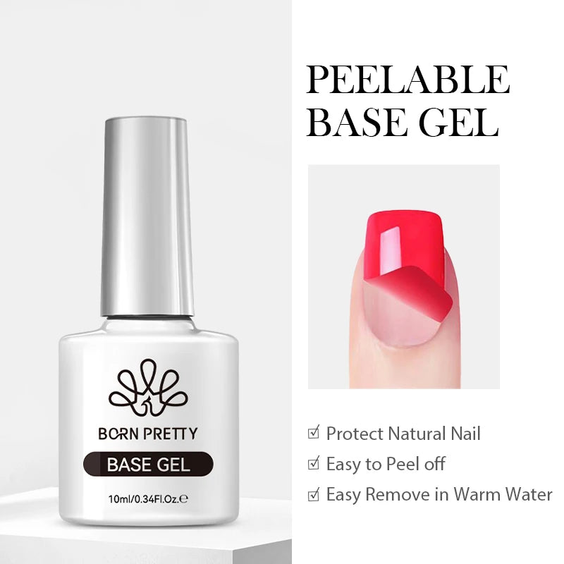 BORN PRETTY 10ml Pink Glass Cat Magnetic Gel