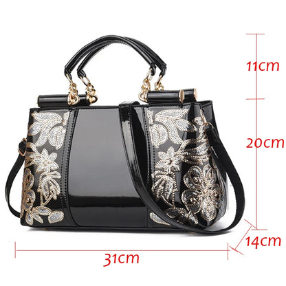 Leather Shiny Womens Bag