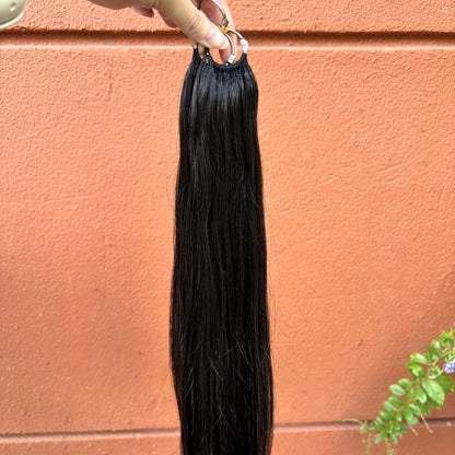 Deep Wave Knotless Pre-Separated Crochet Hair Extensions Human Hair Kinky Curly Crochet Feather Human Hair Extensions 100g/Pack