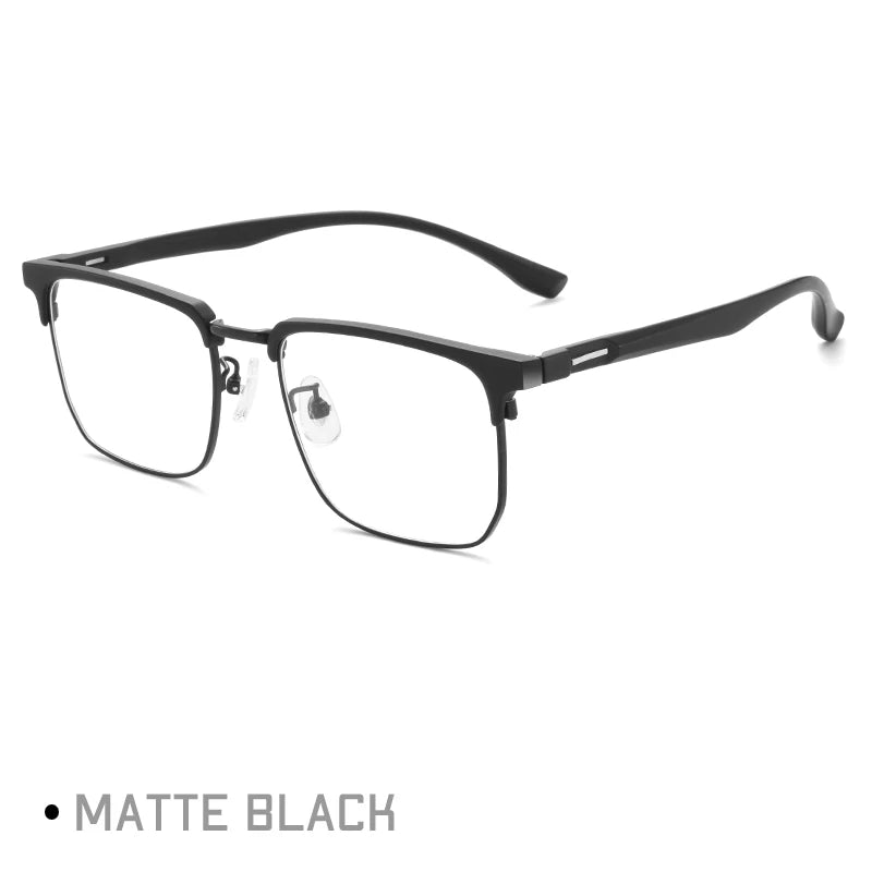 Gmei Optical Retro Alloy TR90 Men Glasses