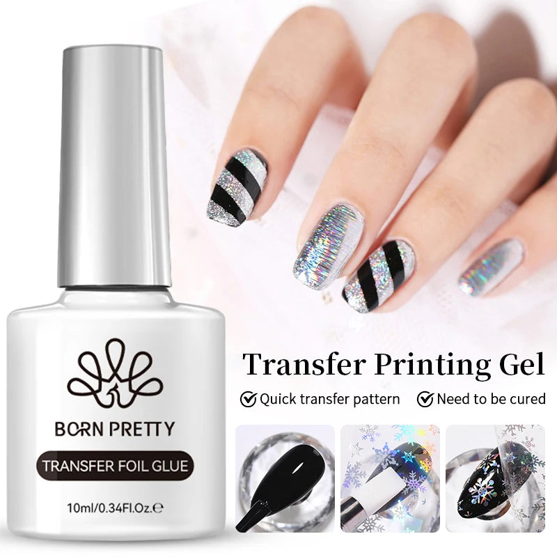 BORN PRETTY 10ml Pink Glass Cat Magnetic Gel