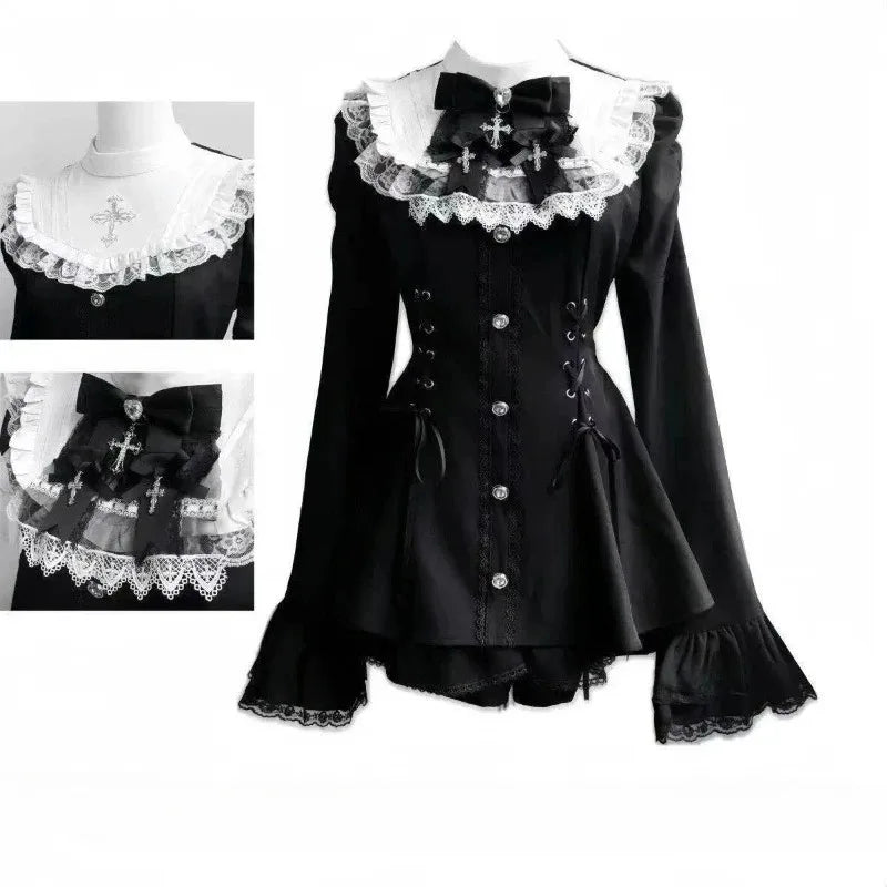 Japanese Style Lolita 2 Piece Set Y2k
