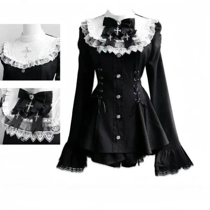 Japanese Style Lolita 2 Piece Set Y2k