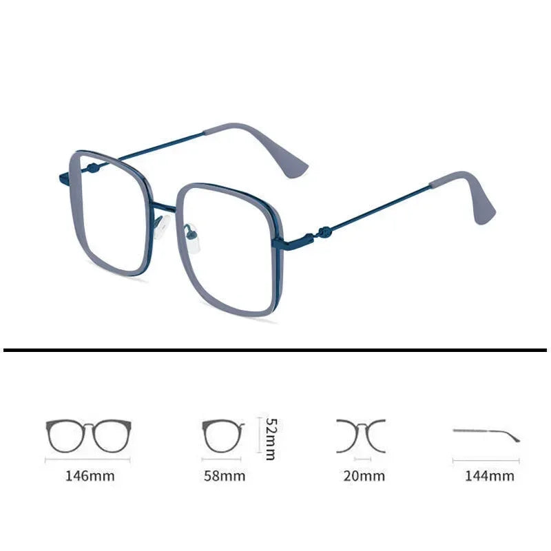 Myopia Glasses Unisex Diopter Prescription Eyewear