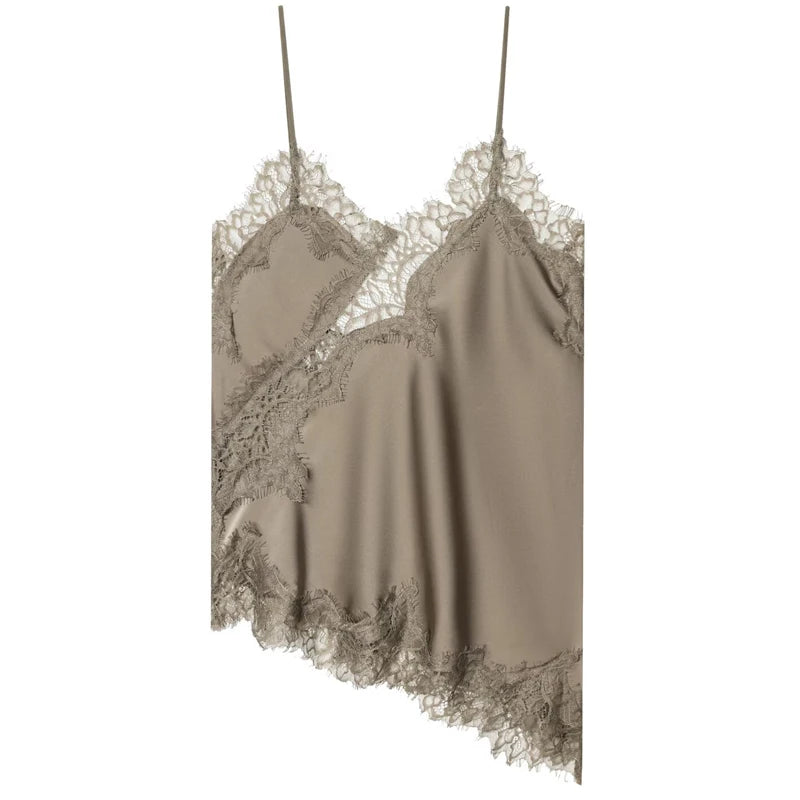 Asymmetrical Slip Top Y2K