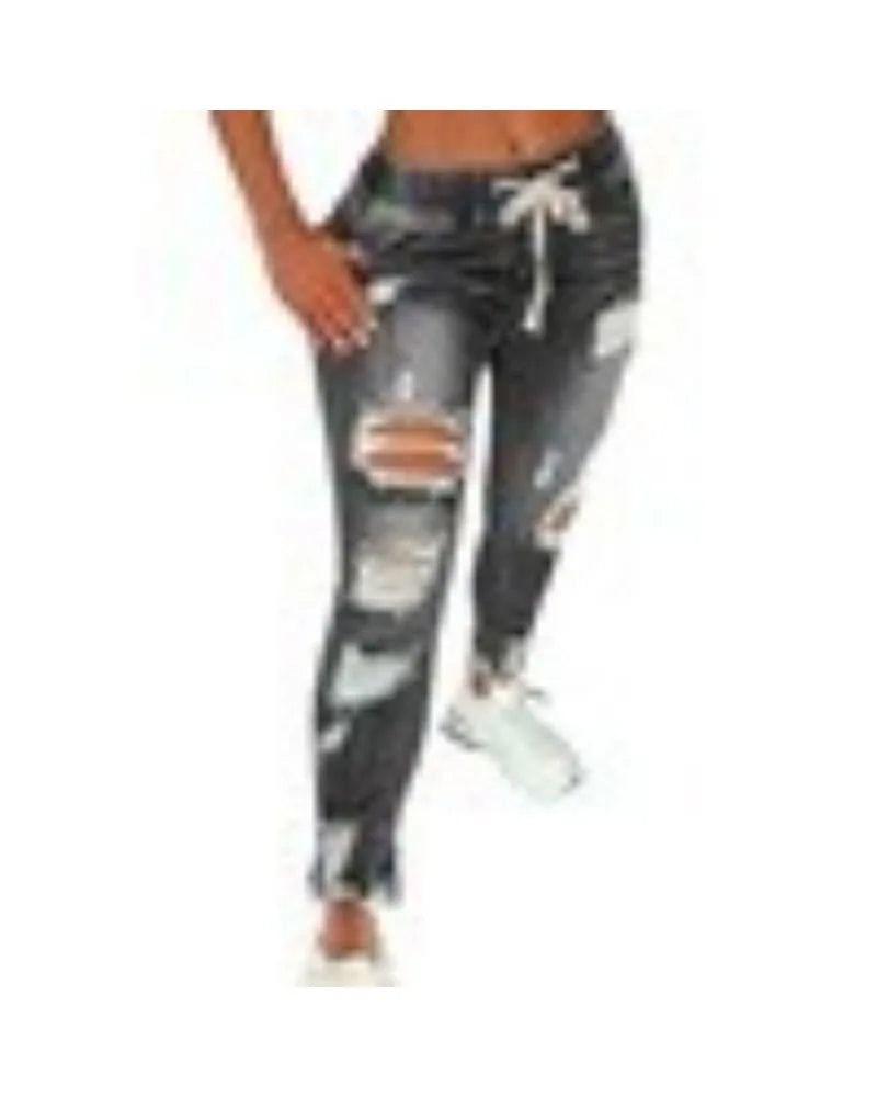 Cute Tight Waist Jeans