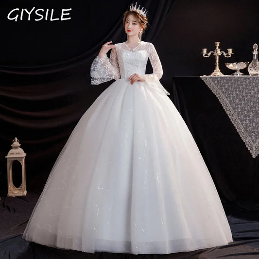 GIYSILE Boho Wedding Dress