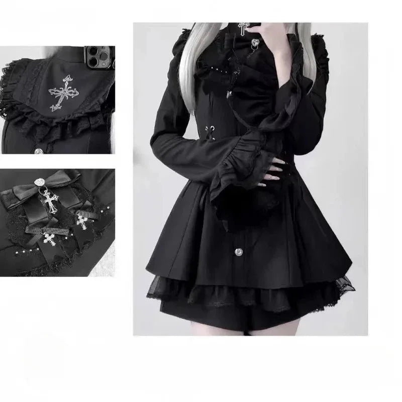 Japanese Style Lolita 2 Piece Set Y2k