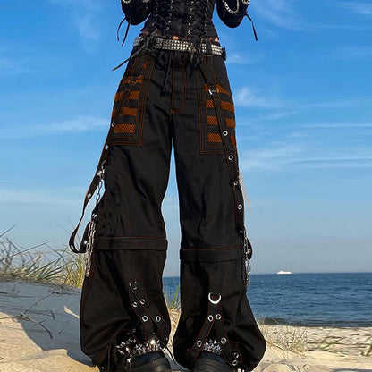 High Waist Baggy Jeans Harajuku Punk Y2K