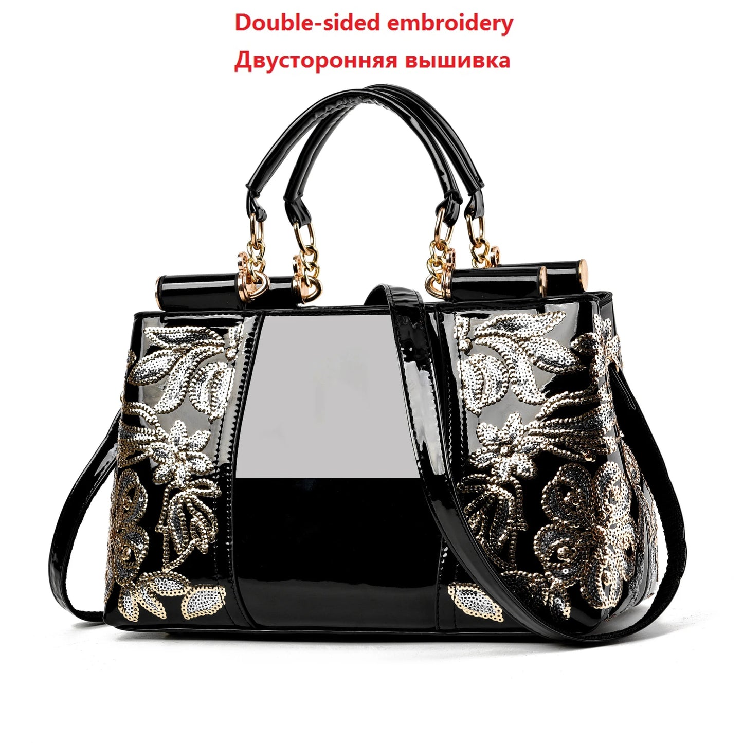 Leather Shiny Womens Bag