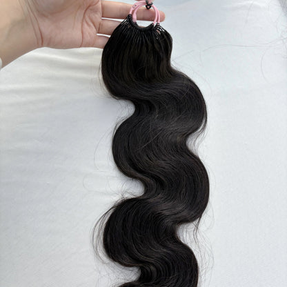 Deep Wave Knotless Pre-Separated Crochet Hair Extensions Human Hair Kinky Curly Crochet Feather Human Hair Extensions 100g/Pack