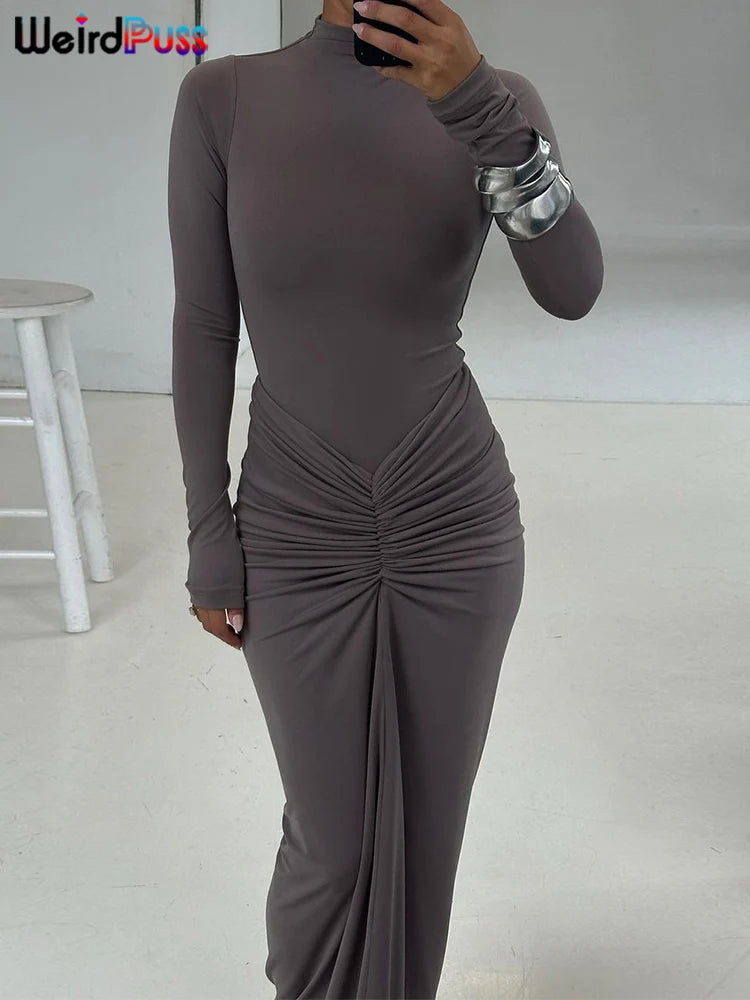 Hipster Ruched Dress